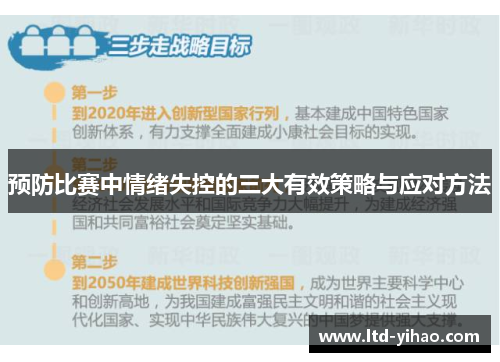 预防比赛中情绪失控的三大有效策略与应对方法