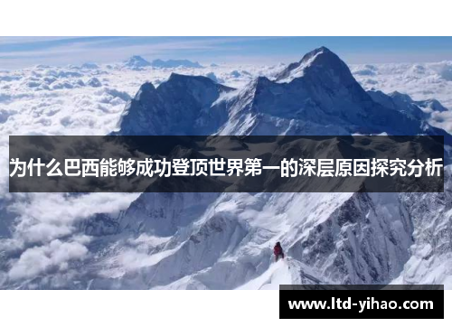为什么巴西能够成功登顶世界第一的深层原因探究分析